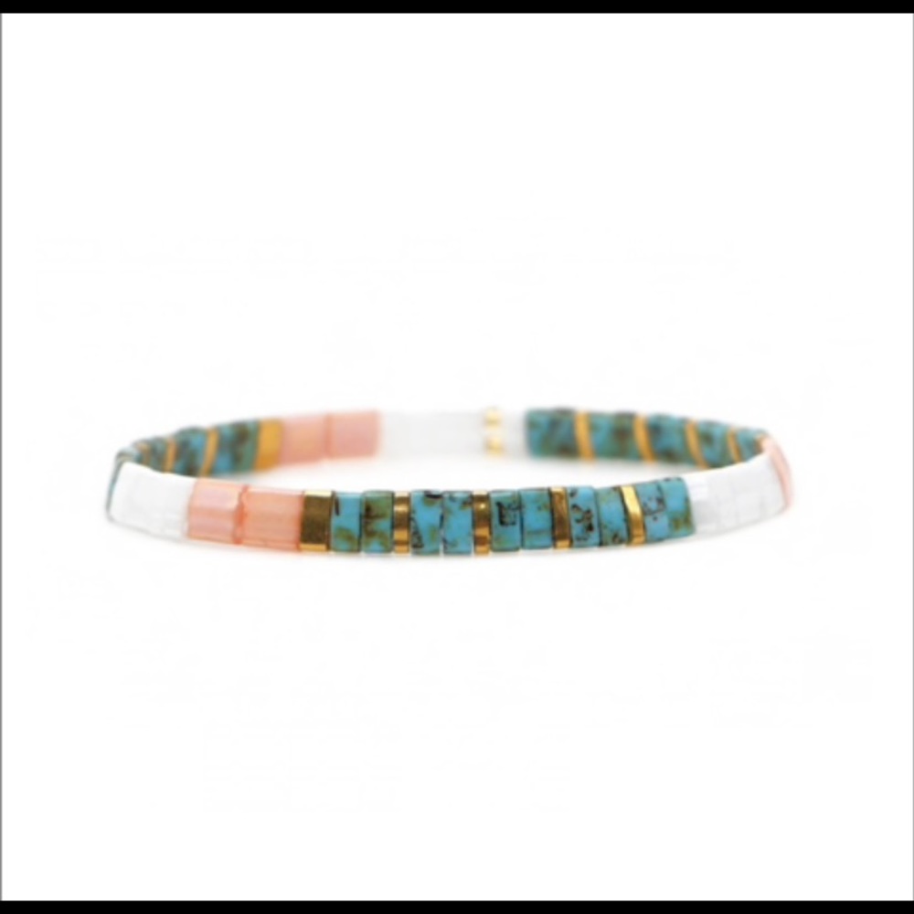 Oceanside Tila bracelet